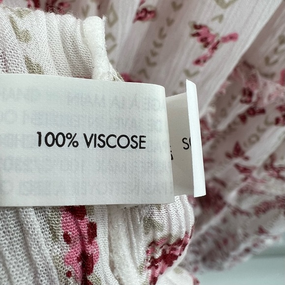 Poupette St Barth Katie Maxi Dress in Pink Parrot Batik Rambo size Small - Picture 11 of 12